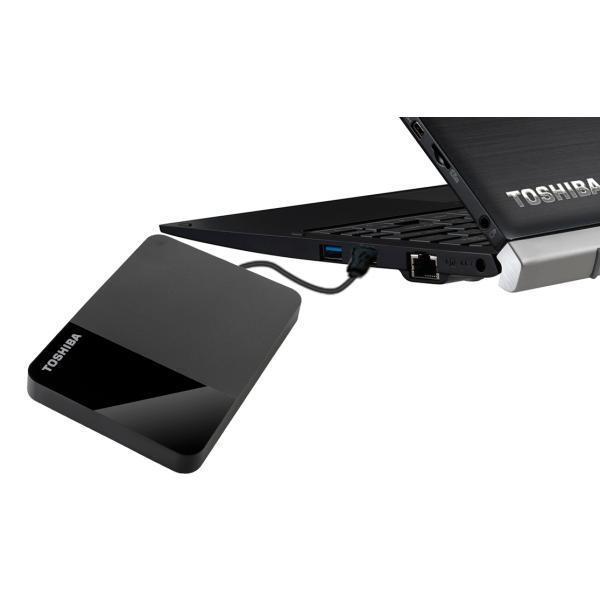 Toshiba HDTB540EK3CA Canvio Basics External HDD, 4 TB, 2.5", USB3.1 Gen1, Black - Afbeelding 4
