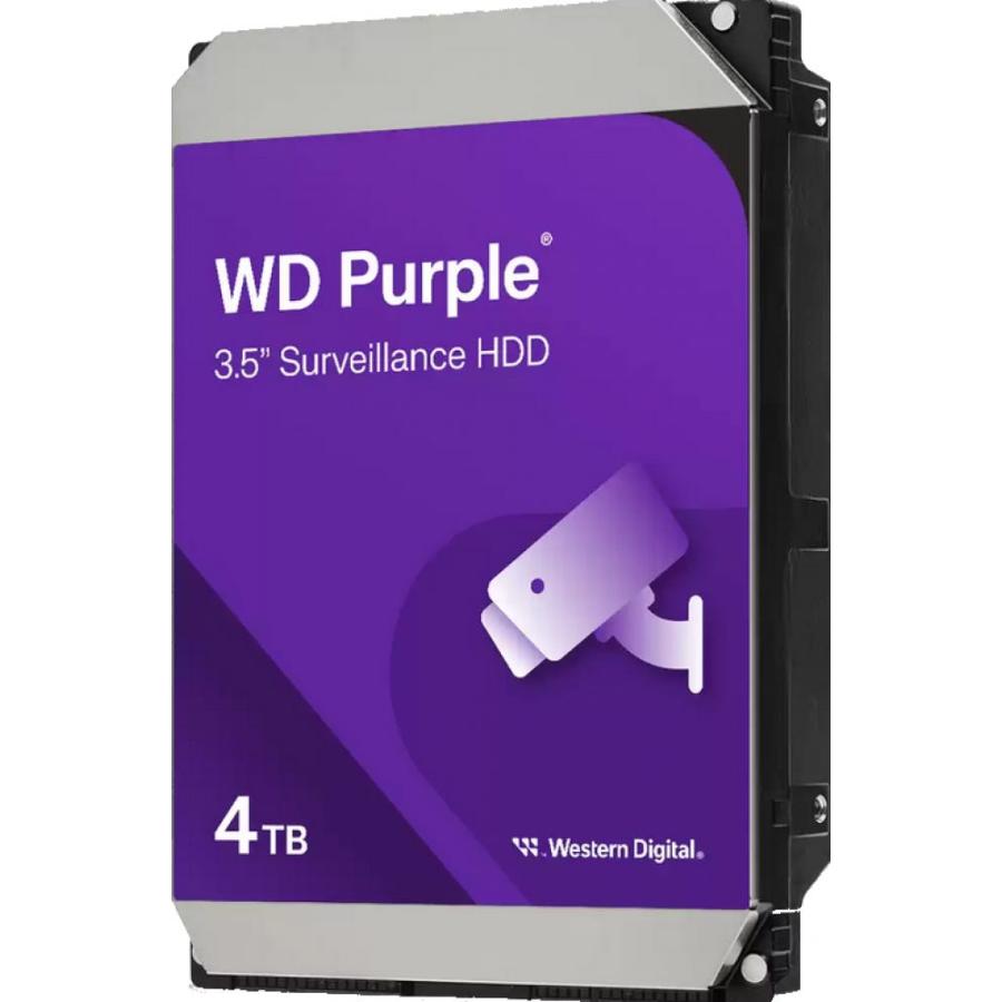 Western Digital WD43PURZ WD PURPLE, 4 TB, HDD, 3.5", SATA3, 5400RPM, 256MB