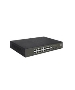 LevelOne GES-2118 netwerk-switch Managed L2 Gigabit Ethernet (10/100/1000) Zwart - Afbeelding 5
