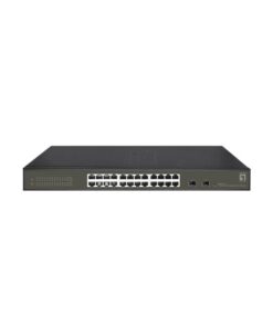 LevelOne GES-2126 netwerk-switch Managed L2 Gigabit Ethernet (10/100/1000) Zwart - Afbeelding 2