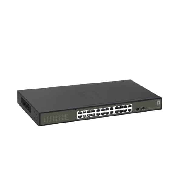 LevelOne GES-2126 netwerk-switch Managed L2 Gigabit Ethernet (10/100/1000) Zwart - Afbeelding 5