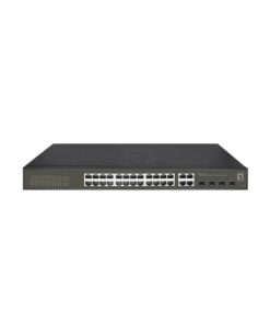 LevelOne GES-2128P netwerk-switch Managed L2 Gigabit Ethernet (10/100/1000) Power over Ethernet (PoE) Zwart - Afbeelding 2
