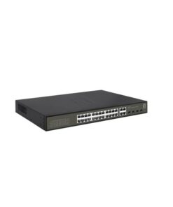 LevelOne GES-2128P netwerk-switch Managed L2 Gigabit Ethernet (10/100/1000) Power over Ethernet (PoE) Zwart - Afbeelding 5