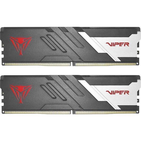 Patriot PVV532G660C34K Viper Venom Dual-Kit, 32GB, DDR5 DIMM, 6600 MHz, CL34, BLK/SIR HS