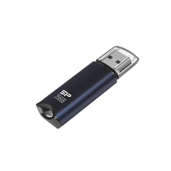Silicon Power SP256GBUF3M02V1B Marvel M02 Blue pendrive, 256GB , USB 3.2 gen 1, Built-in straphole - Afbeelding 2