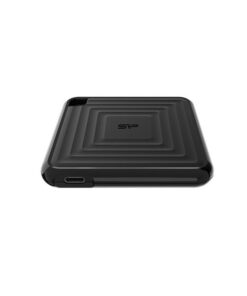 Silicon Power SP256GBPSDPC60CK PC60 Portable SSD, 256 GB, USB 3.2 gen2 Type-C, 540/ 500 MB/s, Black - Afbeelding 2