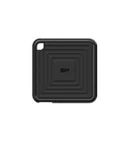 Silicon Power SP512GBPSDPC60CK PC60 Portable SSD, 512 GB, USB 3.2 gen2 Type-C, 540/ 500 MB/s, Black