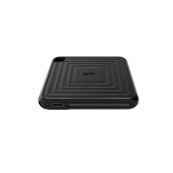 Silicon Power SP020TBPSDPC60CK PC60 Portable SSD, 2 TB, USB 3.2 gen2 Type-C, 540/ 500 MB/s, Black - Afbeelding 2