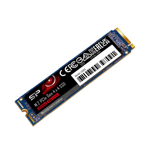 Silicon Power SP02KGBP44UD8505 UD85 SSD, 2000 GB, M.2, PCIe Gen 4x4, 3600 MB/s, 3D NAND, HBM, Black - Afbeelding 2