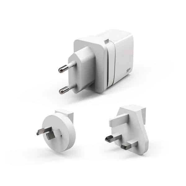 Silicon Power SP20WASYQM162PAW QM16 Boost Charger, 20W, QC3.0+PD / Type-C*1, Type-A*1