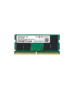 Transcend JM5600ASE-16G 16GB JetRam DIMM, DDR5 5600 Mhz, SO-DIMM, CL46 1.1V, 1Rx8, 2Gx8