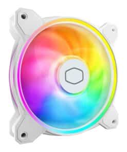 Cooler Master MFL-B2DW-21NP2-R2 MasterFan MF120 Halo2 White Edition, 120mm, 27 dB, 51.88 CFM, White
