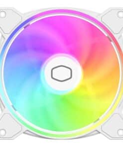 Cooler Master MFL-B4DW-16NP2-R2 MasterFan MF140 Halo2 White Edition, 140 mm 27 dBa, 59.51 CFM, Whit - Afbeelding 2