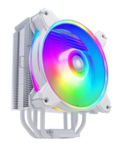 Cooler Master RR-S4WW-20PA-R1 Hyper 212 Halo White, 4-pin, ARGB, 120mm, 650-2050 RPM, 27 dBa (Max) - Afbeelding 3