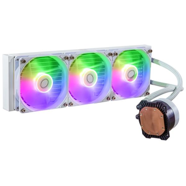 Cooler Master MLW-D36M-A18PZ-RW MASTERLIQUID 360L Core White, 4-pin, 3x 120mm ARGB, 27 dBa (max) - Afbeelding 2
