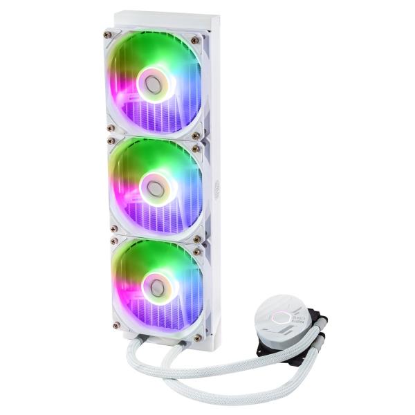 Cooler Master MLW-D36M-A18PZ-RW MASTERLIQUID 360L Core White, 4-pin, 3x 120mm ARGB, 27 dBa (max) - Afbeelding 4