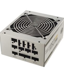 Cooler Master MPE-C501-AFCAG-3GEU MWE Gold 1250 V2 White, ATX3.0, 1250W, 90%, 140mm, 3x PCIe 6+2 - Afbeelding 3