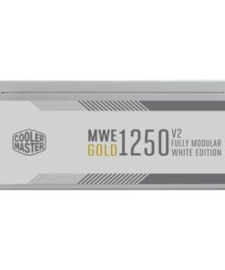 Cooler Master MPE-C501-AFCAG-3GEU MWE Gold 1250 V2 White, ATX3.0, 1250W, 90%, 140mm, 3x PCIe 6+2 - Afbeelding 4