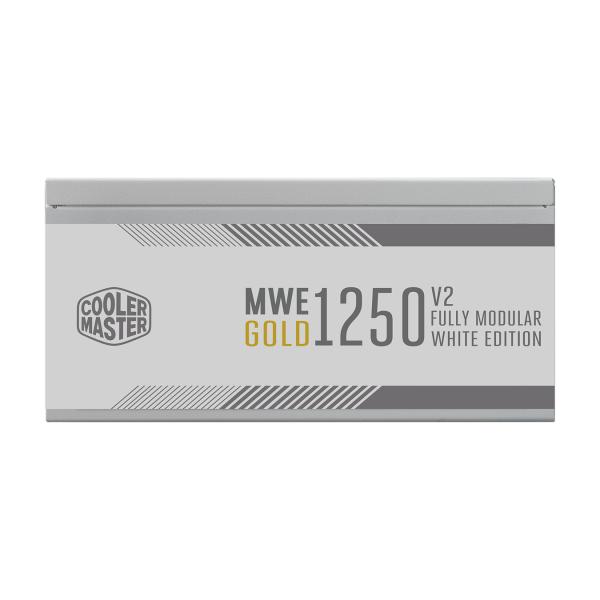 Cooler Master MPE-C501-AFCAG-3GEU MWE Gold 1250 V2 White, ATX3.0, 1250W, 90%, 140mm, 3x PCIe 6+2 - Afbeelding 4