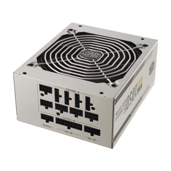Cooler Master MPE-A501-AFCAG-3GEU MWE Gold 1050 V2 White, ATX3.0, 1050W, 90%, 140mm, 3x PCIe 6+2 - Afbeelding 3