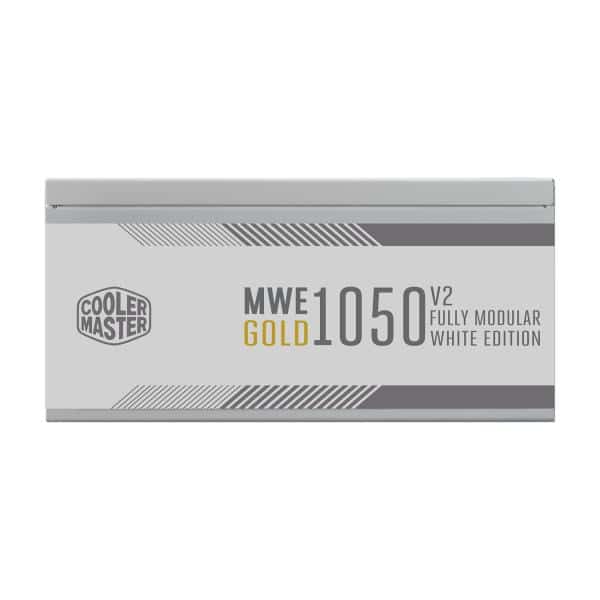 Cooler Master MPE-A501-AFCAG-3GEU MWE Gold 1050 V2 White, ATX3.0, 1050W, 90%, 140mm, 3x PCIe 6+2 - Afbeelding 4