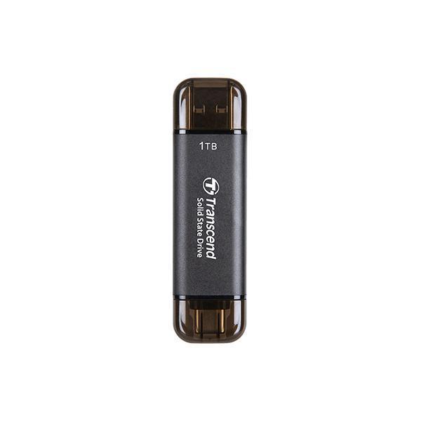 Transcend TS1TESD310C ESD310C External SSD, 1TB, USB Type-C/ Type-A, 10Gbps