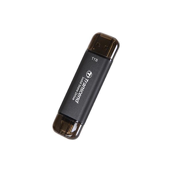 Transcend TS1TESD310C ESD310C External SSD, 1TB, USB Type-C/ Type-A, 10Gbps - Afbeelding 2