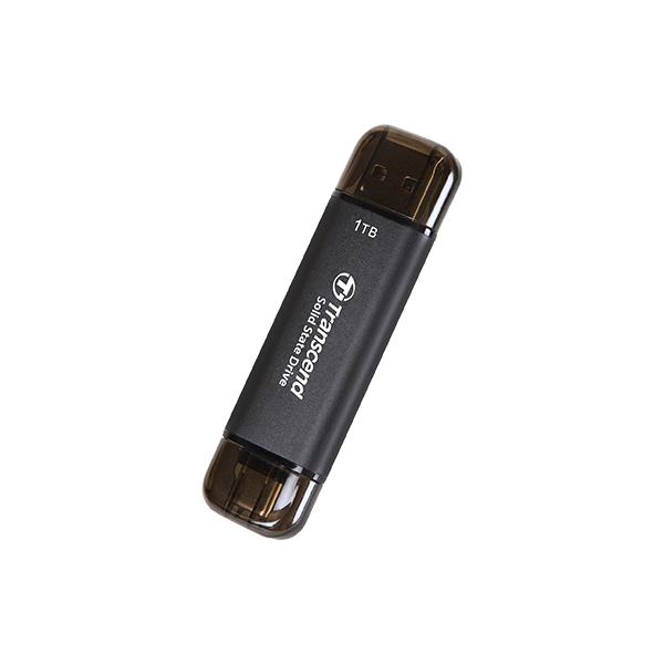 Transcend TS256GESD310C ESD310C Portable SSD, 256 GB, USB 10Gbps, Type C/A - Afbeelding 2