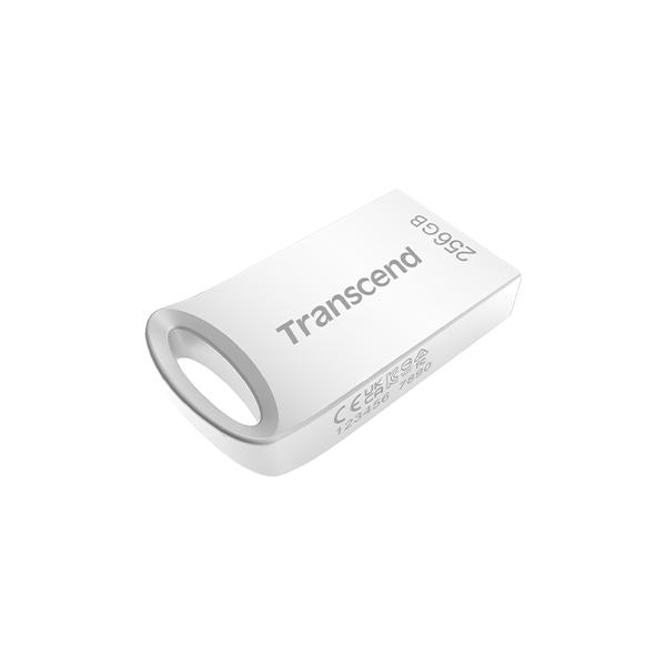 Transcend TS256GJF710S JetFlash 710S Pen Drive, 256 GB, USB3.1, CoB, Silver - Afbeelding 2