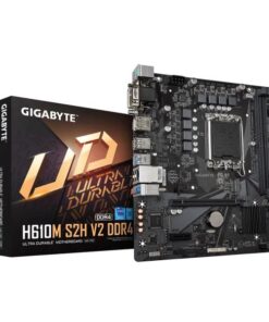 GIGABYTE H610M S2H V2 DDR4 moederbord Intel H610 Express LGA 1700 micro ATX - Afbeelding 2