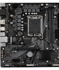 GIGABYTE H610M S2H V2 DDR4 moederbord Intel H610 Express LGA 1700 micro ATX - Afbeelding 3
