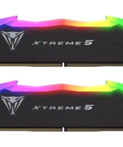 Patriot PVXR532G76C36K Viper Xtreme 5 RGB DUAL KIT, 32GB, DIMM, DDR5, 7600 MHz, CL36, BLK, HS,