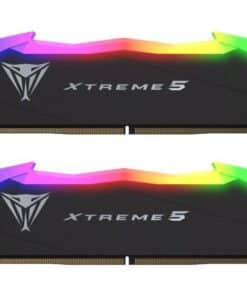 Patriot PVXR532G80C38K Viper Xtreme 5 RGB DUAL KIT, 32GB, DIMM, DDR5, 8000 MHz, CL38, BLK, HS