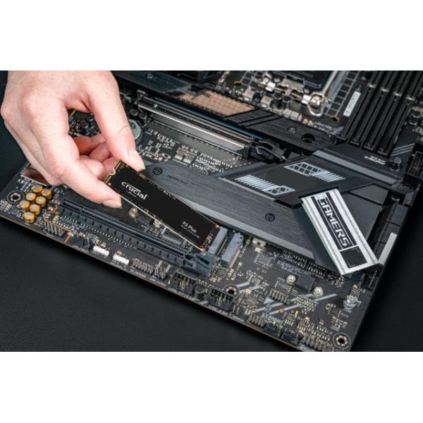 Crucial CT1000P3PSSD8 P3 Plus SSD, 1TB, M.2 2280, NVMe PCIe, intern, retail - Afbeelding 3