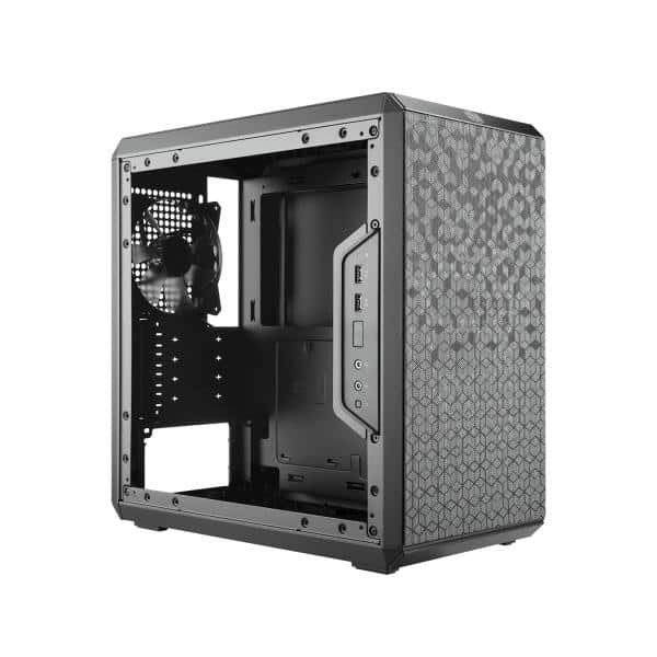 Cooler Master Q300LV2-KGNN-S00 Q300L V2 Mini Tower, Micro-ATX/ Mini-ITX, Black, 120mm/ 140mm, USB3.0 - Afbeelding 2