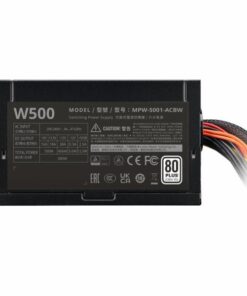 Cooler Master MPW-5001-ACBW-BE1 W500 Elite NEX 230V, ATX, 500W, Black - Afbeelding 4