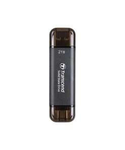 Transcend TS2TESD310C External SSD, 2 TB, USB Type C/A, 10Gbps, upto 1050/ 950 MB/s, 3D NAND