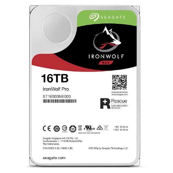 Seagate IronWolf Pro ST16000NT001 interne harde schijf 16 TB 7200 RPM 256 MB 3.5" SATA III - Afbeelding 4