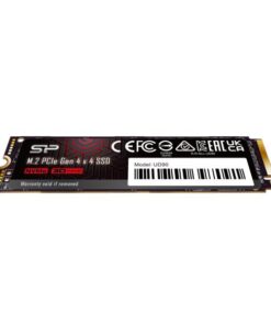 Silicon Power SP04KGBP44UD9005 UD90 SSD, 4 TB, M.2 NVME, 5000 MB/s, PCIe 4x4, 3D NAND