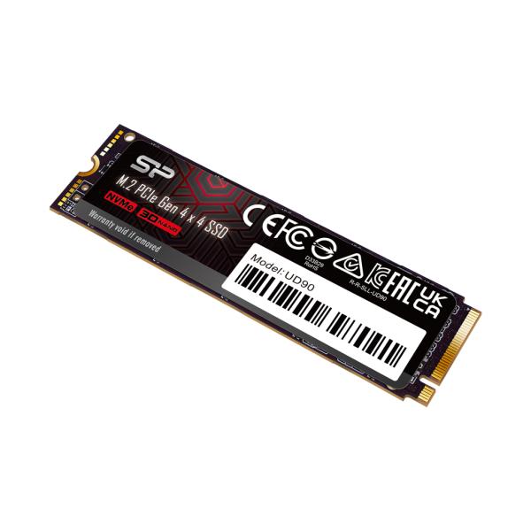 Silicon Power SP04KGBP44UD9005 UD90 SSD, 4 TB, M.2 NVME, 5000 MB/s, PCIe 4x4, 3D NAND - Afbeelding 4