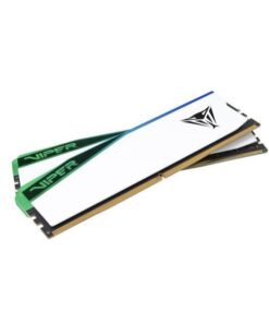 Patriot PVER548G60C42KW Viper Elite 5 White Dual-Kit, 48 GB, DDR5, CL42, 6000 MHz, RGB, HS