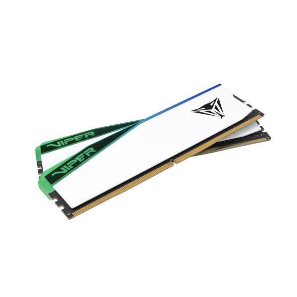 Patriot PVER564G62C42KW Viper Elite 5 Dual-Kit, 64 GB, DDR5, CL42, 6200 MHz, RGB, HS