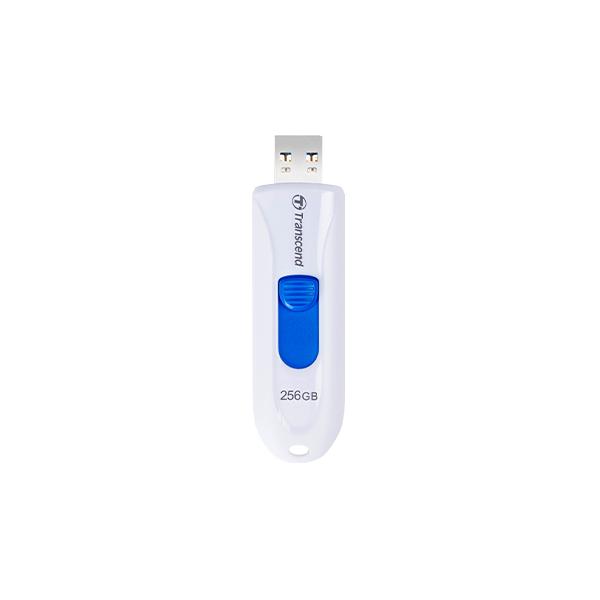 Transcend TS256GJF790W Pen Drive, 256GB, USB3.1, Capless, White