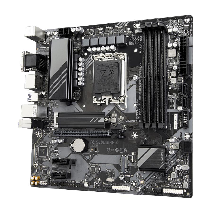GIGABYTE B760M DS3H moederbord Intel B760 Express LGA 1700 micro ATX - Afbeelding 6
