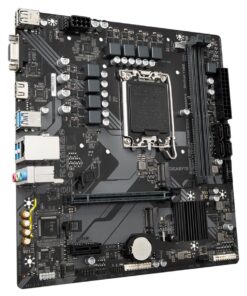 GIGABYTE B760M H DDR4 moederbord Intel B760 Express LGA 1700 micro ATX - Afbeelding 4