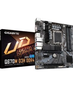 GIGABYTE Q670M D3H DDR4 moederbord Intel Q670 LGA 1700 micro ATX - Afbeelding 2