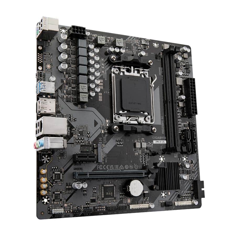 GIGABYTE A620M H moederbord AMD A620 Socket AM5 micro ATX - Afbeelding 4