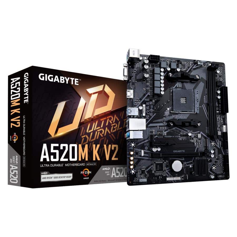 GIGABYTE A520M K V2 Moederbord - Afbeelding 2