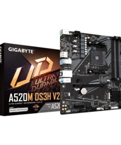 GIGABYTE A520M DS3H V2 moederbord Socket AM4 micro ATX - Afbeelding 6
