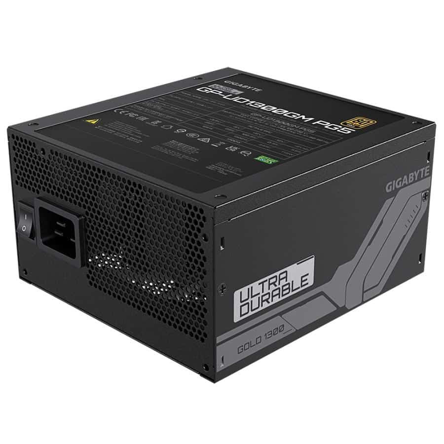 GIGABYTE UD1300GM PG5 power supply unit 1300 W 20+4 pin ATX ATX Zwart - Afbeelding 5